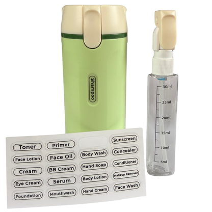 Dispensador para Viajes 4 en 1