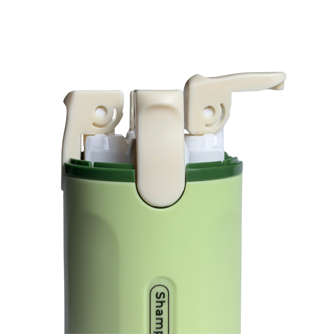 Dispensador para Viajes 4 en 1