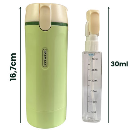 Dispensador para Viajes 4 en 1
